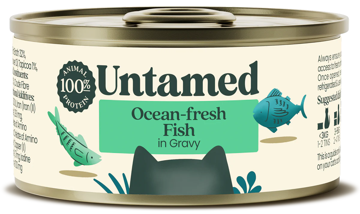 Untamed wet cat food- IN GRAVY