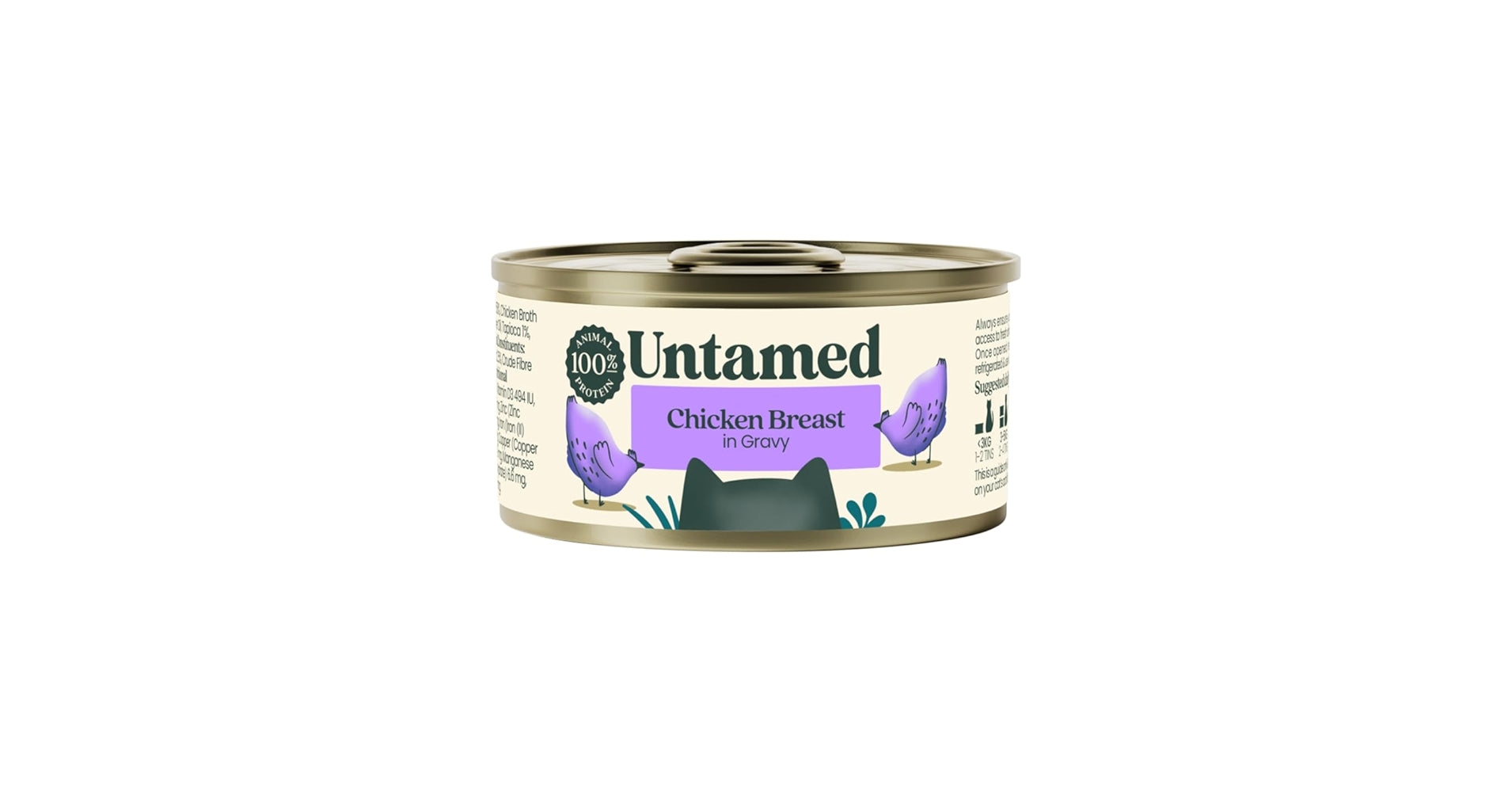 Untamed wet cat food- IN GRAVY