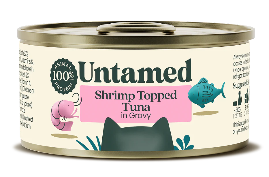 Untamed wet cat food- IN GRAVY