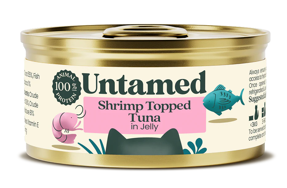 Untamed wet cat food- IN JELLY