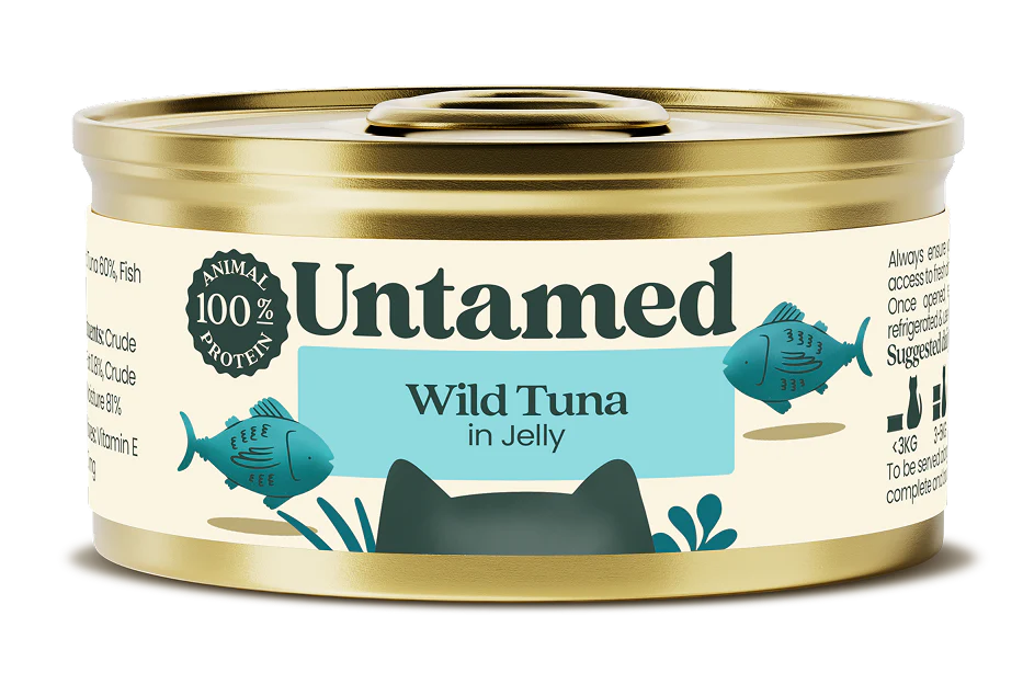 Untamed wet cat food- IN JELLY