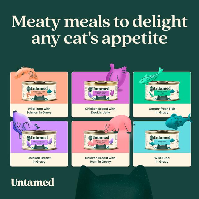 Untamed wet cat food- IN GRAVY