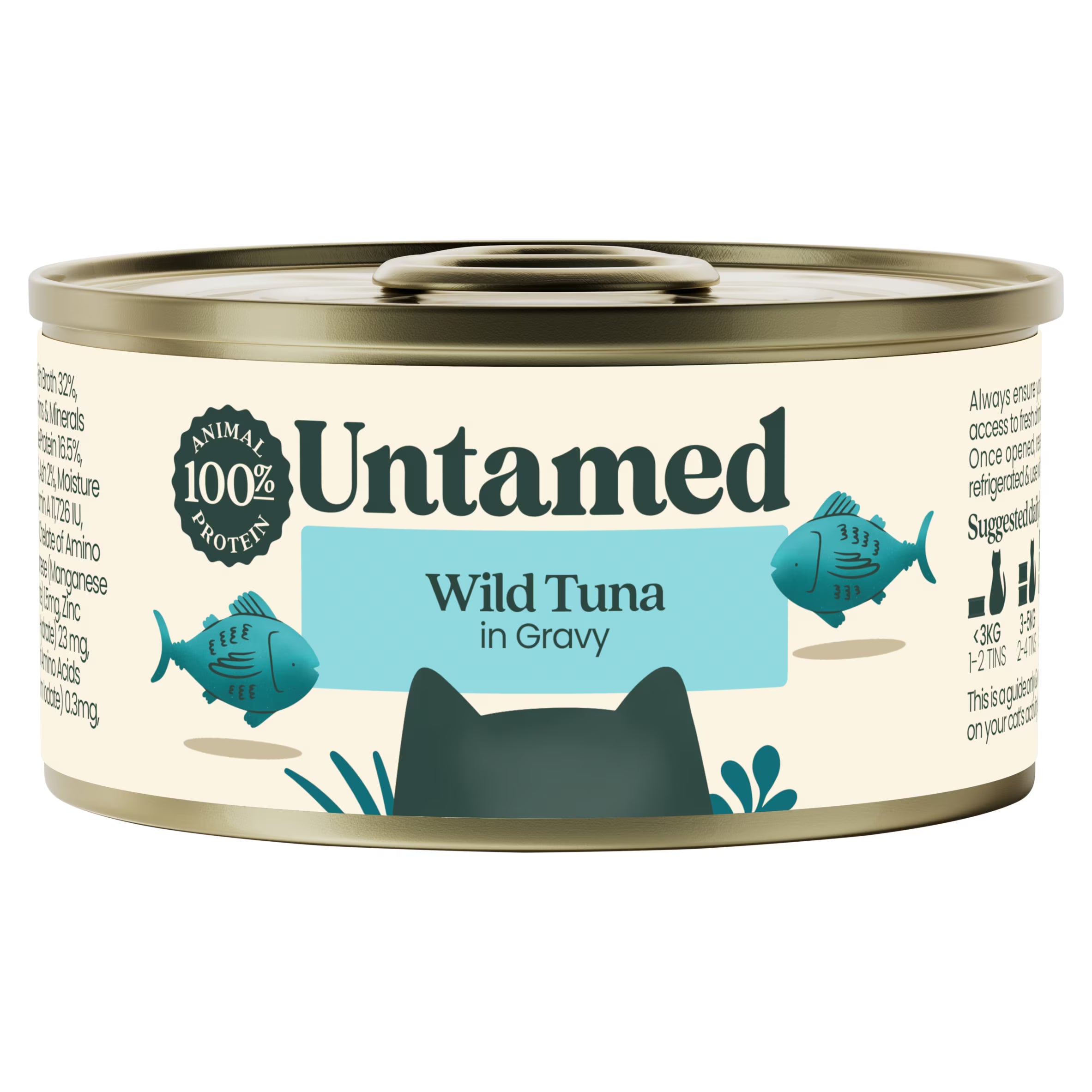 Untamed wet cat food- IN GRAVY